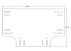 Accessory in "T" White Compatible with DMC4FT (9440-02001)