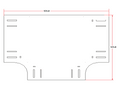 Accessory in "T" White Compatible with DMC4FT (9440-02001)
