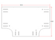 Accessory in "T" White Compatible with DMC4FT (9440-02001)