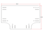 Accessory in "T" White Compatible with DMC4FT (9440-02001)