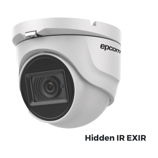 Eyeball 4K TURBOHD / 2.8 mm Lens / IR EXIR up to 30 m / IP67 / 12 VDC / 4 Technologies (TVI / AHD / CVI / CVBS)