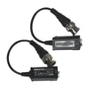 Balun de vídeo HD pasivo 4 en 1 con cable flexible de 6'