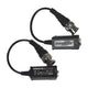 Balun de vídeo HD pasivo 4 en 1 con cable flexible de 6'