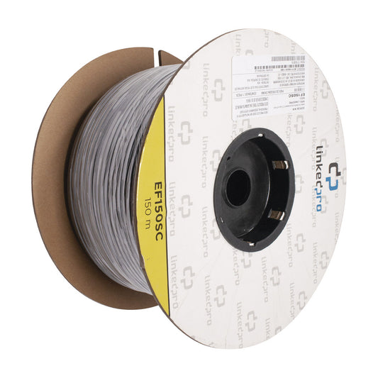 492 ft (150 m) Single-Mode Fiber Optic Duplex SC-to-SC Patch Cable - Drum Reel