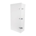Galvanized Steel Cabinet for 3 Batteries PL110D12, Accessories for Floor or Pole (Not Included) 550 x 1100 x 300 mm