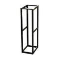 19' 45U Professional 4-Post Open Frame Square Rack, Adjustable Depth