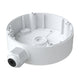 Junction box for cameras, available for wall or ceiling mounting