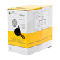 Reel Cat5e 1000 ft (305 m) cable , Copper Clad Aluminum (CCA), Black, Indoor Use