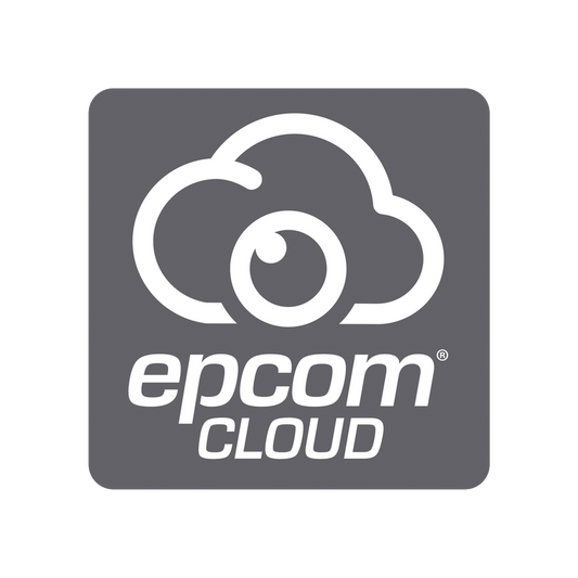Epcom Cloud Annual Subscription / Cloud recording for 1 video channel at 8MP with 2 days retention / Continuous recording