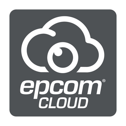 Epcom Cloud Annual Subscription / Cloud recording for 1 video channel at 4MP with 30 days retention / Motion detection recording