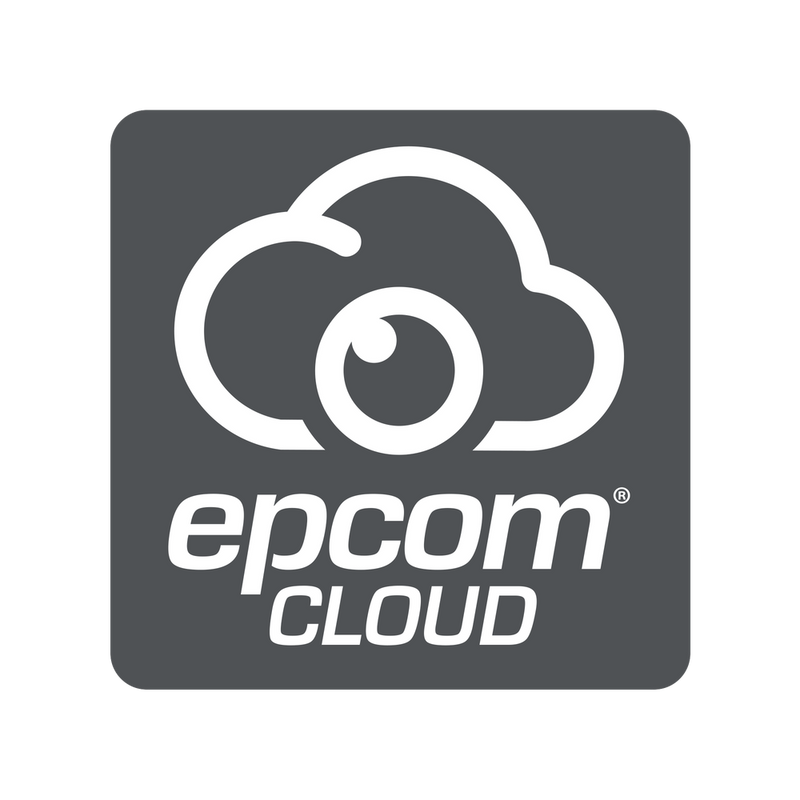 Epcom Cloud Annual Subscription / Cloud recording for 1 video channel at 2MP with 90 days retention / Motion detection recording