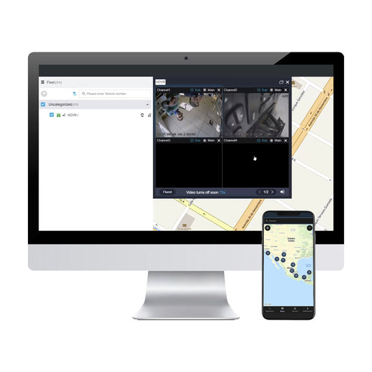 Advanced software for GPS Tracking and Transport Telematics and Mobile Video Streaming (License for 1 GPS Tracker)