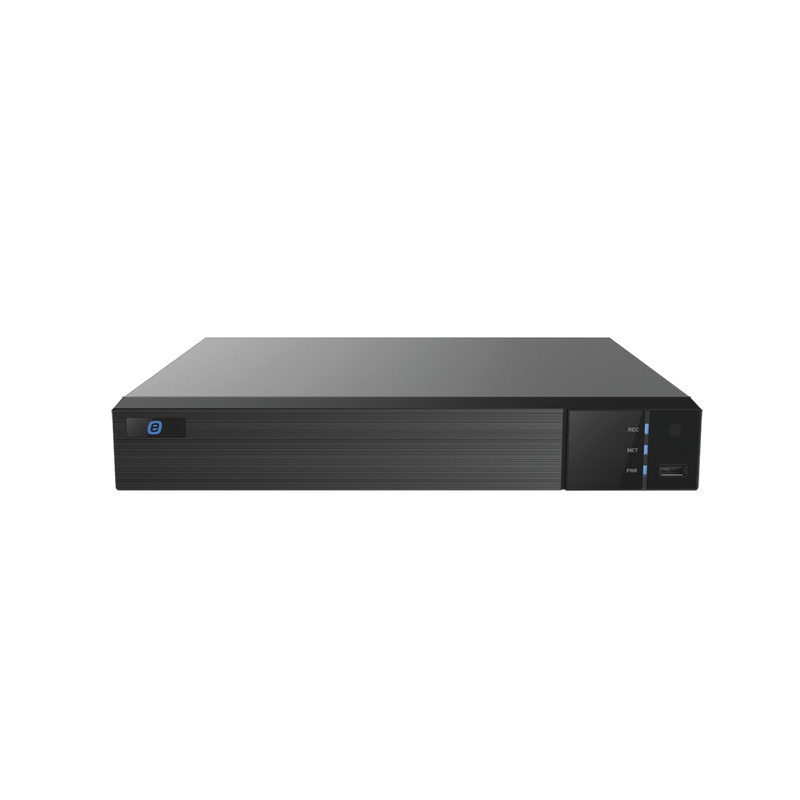 DVR 5MP Lite / 8 Channels TURBOHD + 4 Channels IP / Support 1 Hard Disk / Video Outpout FULL HD / H.265 / AHD, TVI, CVBS, CVI / 8 Channels Audio / Audio by Coaxitron / Cloud Video Recording