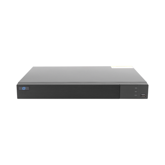 DVR 5MP / 16 Channels TURBOHD + 8 Channels IP / Support 2 Hard Disk / Video Output FULL HD / H.265 / AHD, TVI, CVBS, CVI / 8 Channels Audio / Audio by Coaxitron / Cloud Video Recording