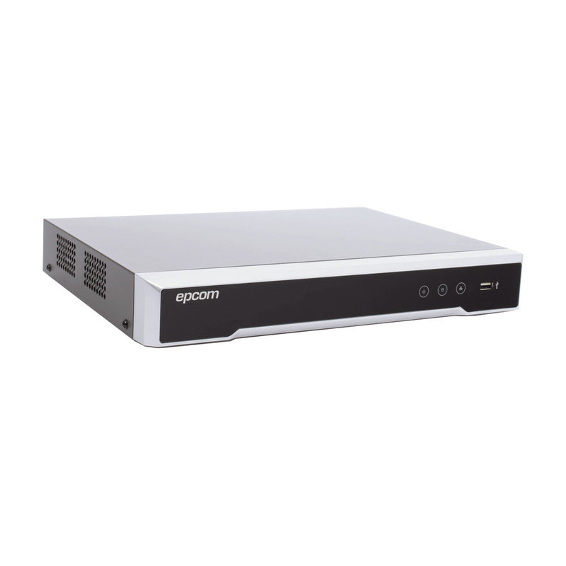 DVR 8 Megapixel / 8 Channels 4K TURBOHD + 8 IP Channels / 1 HDD Bays / 4 Audio Channels / Coaxitron Audio / 8 Alarm Inputs / Videoanalysis