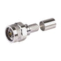 N Male Crimp Connector, Non-Solder Pin
