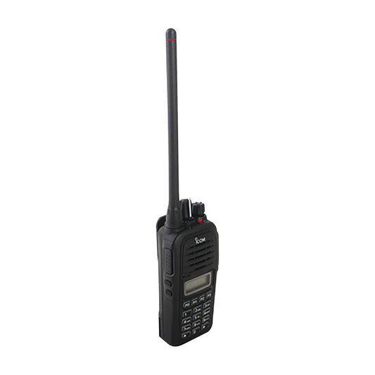 VHF Analog Portable Radio with DTMF keypad, 5W, 128 Channels, IP67 Submersible, 136-174 MHz, Includes Rapid Desk Charger BC213