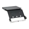 Rack Mount Fiber Enclosure using up to 4 FAP or FMP adapter panels for maximum patch field density, Black, 1RU