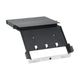 Rack Mount Fiber Enclosure using up to 4 FAP or FMP adapter panels for maximum patch field density, Black, 1RU