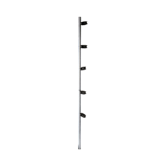 Galvanized Pole for electric fence corner applications