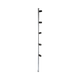Galvanized Pole for electric fence corner applications