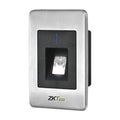 Flush-Mounted RS-485 Fingerprint and Proximity Card Reader for Outdoor