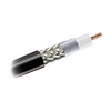 FSJ4-50B, HELIAX® Superflexible Foam Coaxial Cable, corrugated copper, 1/2 in, black PE jacket (Halogen free jacketing non-fire-retardant)