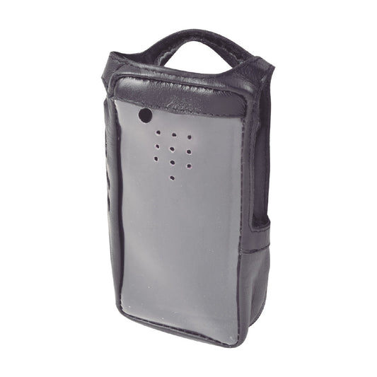 Leather Case with Strong Clear front Plastic for NX-1000 radios.