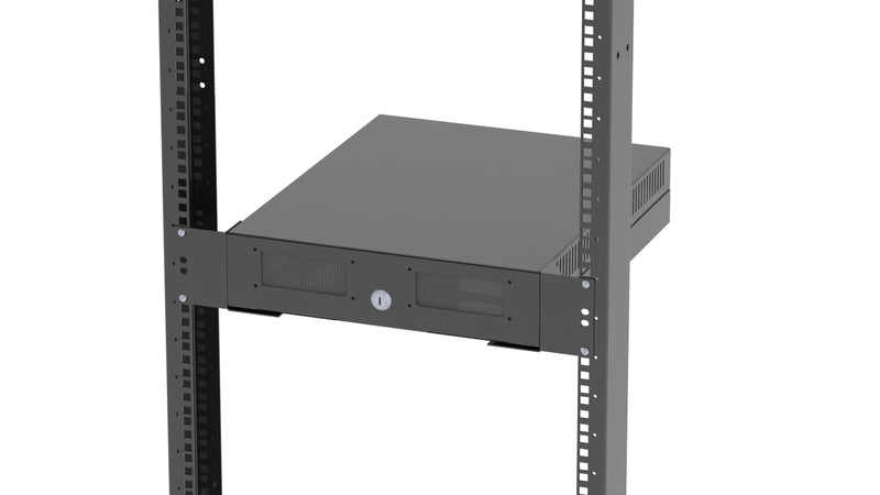 Angle Bracket Mounting Plates to Install GABVID1 for 19" Rack