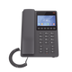 Wi-Fi Hotel IP Phone, 2 SIP lines with 2 accounts, Opus codec, IPV4/IPV6, black color, with cloud management GDMS.