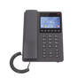 Wi-Fi Hotel IP Phone, 2 SIP lines with 2 accounts, Opus codec, IPV4/IPV6, black color, with cloud management GDMS.