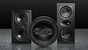 Ghost HT Series in-wall frameless LCR, dual 5in injected poly woofers, 1in soft silk tweeter, 5-100 watts, 8ohms