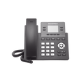 Operator-grade IP phone, 4 SIP lines with 2 accounts, 2.4" color display, PoE, Opus codec, IPV4/IPV6 with cloud management via GDMS.
