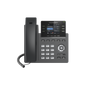 Operator-Grade IP Phone, 3 SIP lines with 6 accounts, Gigabit ports, PoE, 2.4' color display, Opus codec, IPv4/IPv6 with GDMS cloud management.