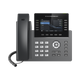 Wi-Fi IP Phone, Carrier-Grade, 10 SIP lines with 5 accounts, 4.3' color display, Gigabit ports, Bluetooth, PoE, Opus codec, IPv4/IPv6 with GDMS cloud management.