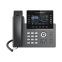 Wi-Fi IP Phone, Carrier-Grade, 10 SIP lines with 5 accounts, 4.3' color display, Gigabit ports, Bluetooth, PoE, Opus codec, IPv4/IPv6 with GDMS cloud management.
