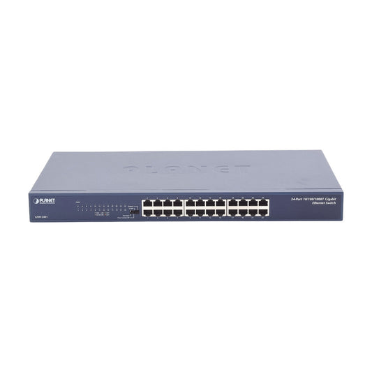 24-Port 10/100/1000 Mbps Gigabit Unmanaged Switch, With Extended Mode Up To 200m