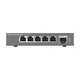 Unmanaged 2.5G Multi-Gigabit Network Switches / 5 RJ45 Ports at 100/1000/2500Mbps / 1 SFP+ Fiber Port