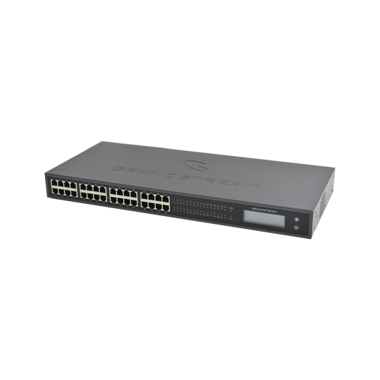 GrandStream 32-Port FXS Analog VoIP Gateway, 2 50-pin Telco with Rackmount