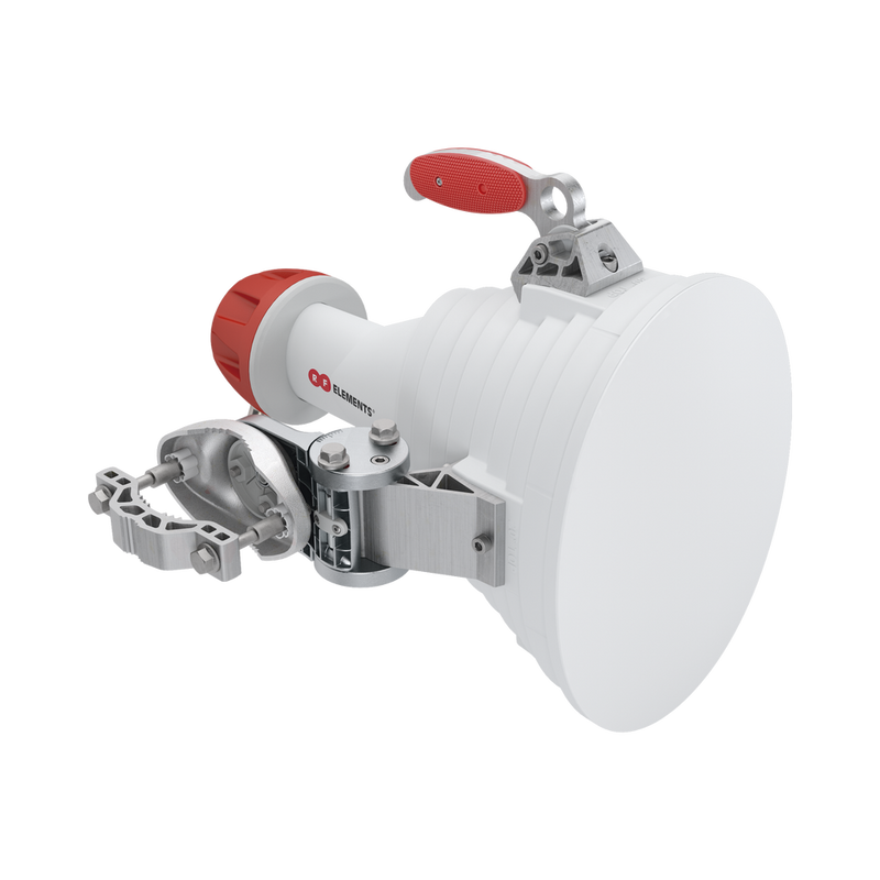 Carrier Class asymmetric antenna 30 degrees horn type 20.5 dBi 5180-6000 MHz connectors type N female