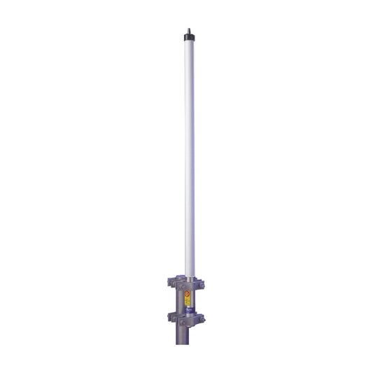 UHF Base Antenna, Fiber Glass, Frequency Range 450 - 470 MHz,10 dB Gain, HX Series for Extreme Climates
