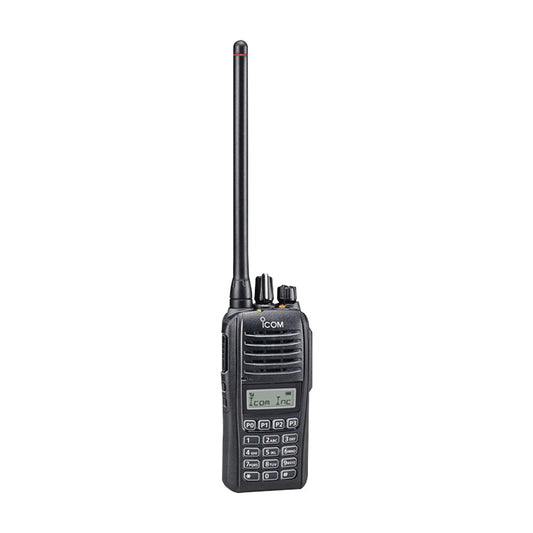 Portable Digital ICOM Transceiver, Rx-Tx: 450-470MHz, type-D Trunking, Submersible IP67.