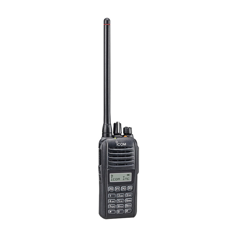Portable Digital ICOM Transceiver, Rx-Tx: 450-470MHz, type-D Trunking, Submersible IP67.