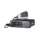 Digital mobile radio with numerical display, in the range of 380-470MHz, 99 selectable channels, GPS, and bluethooth. Includes microphone, power cable and bracket.