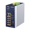 Switch Industrial Managed  L3 8-Port 10/100/1000T 802.3bt PoE + 2-Port 100/1000X SFP