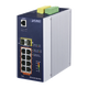 Switch Industrial Managed  L3 8-Port 10/100/1000T 802.3bt PoE + 2-Port 100/1000X SFP