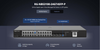 28-Port Gigabit Layer 2 Cloud-Managed PoE Switch, 24 Gigabit PoE+ Ports, and 4 SFP Ports, 370W. Multiple security policies protect your network, with lifetime management on Ruijie Cloud anytime, anywhere