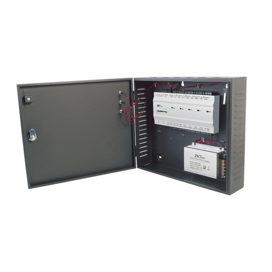 Four-Door Access Controller / ADMS-PUSH option Included / High-Security / 3 Years Warranty / Biometric compatible / 20,000 Fingerprint templates / ZKBioCVSecurity