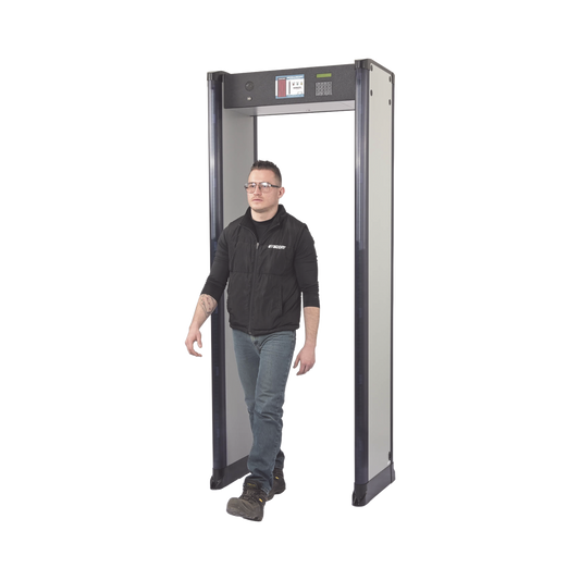 Security Metal Detector Screening and Continues to Set the Standard for Advanced Technology Metal Detectors. 18 Independent Detection Zones