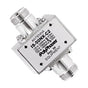 DC RF Coaxial Protector For 125 - 1000 MHz With Side Eyebrow and N Female Connectors on Both Sides, 50 &Omega;